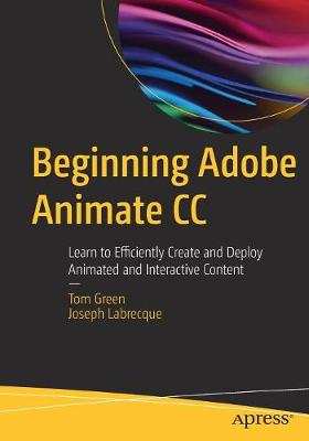 Book cover for Beginning Adobe Animate CC