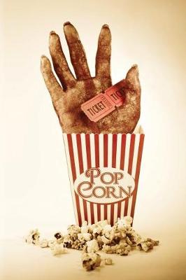 Book cover for Popcorn Zombie Hand Notebook