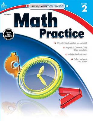 Book cover for Math Practice, Grade 2