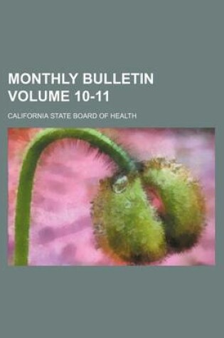 Cover of Monthly Bulletin Volume 10-11