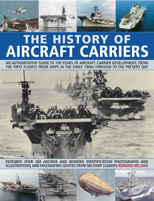 Book cover for The History of Aircraft Carriers