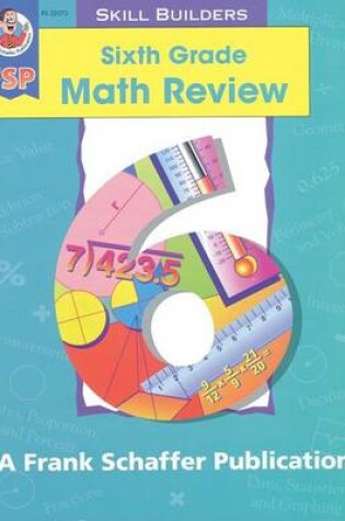 Cover of Sixth Grade Math Review