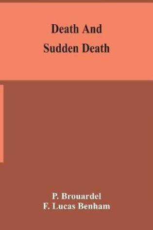 Cover of Death and sudden death