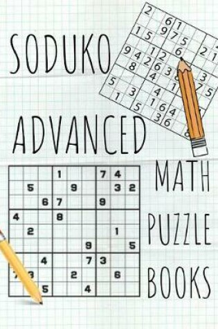 Cover of Soduko Advanced Math Puzzle Books