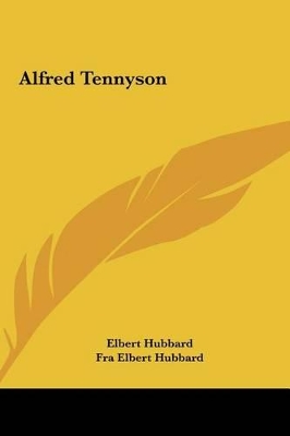 Book cover for Alfred Tennyson