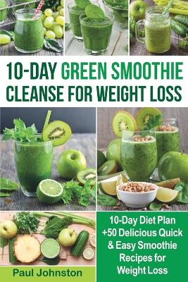 Book cover for 10-Day Green Smoothie Cleanse for Weight Loss