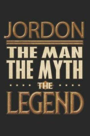 Cover of Jordon The Man The Myth The Legend