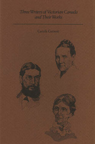 Cover of Three Writers of Victorian Canada