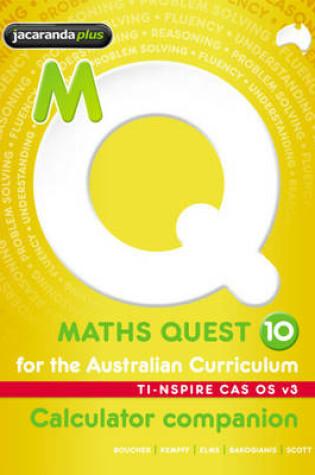 Cover of Maths Quest 10 for the Australian Curriculum TI-Nspire Calculator Companion