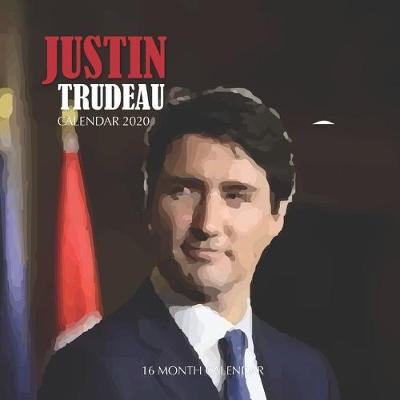 Book cover for Justin Trudeau Calendar 2020