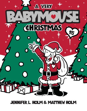 Book cover for A Very Babymouse Christmas