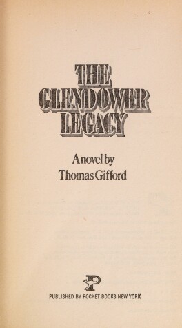 Book cover for The Glendower Legacy