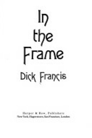 Cover of In the Frame