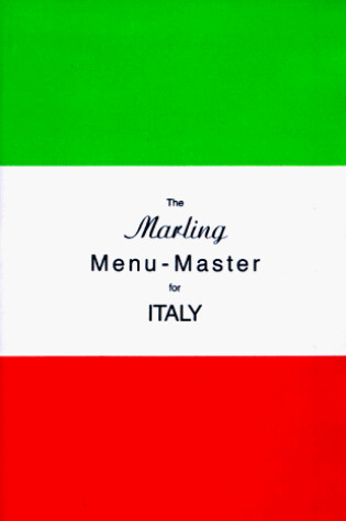 Cover of Menu Master for Italy