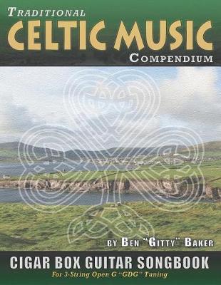 Book cover for Traditional Celtic Music Compendium Cigar Box Guitar Songbook
