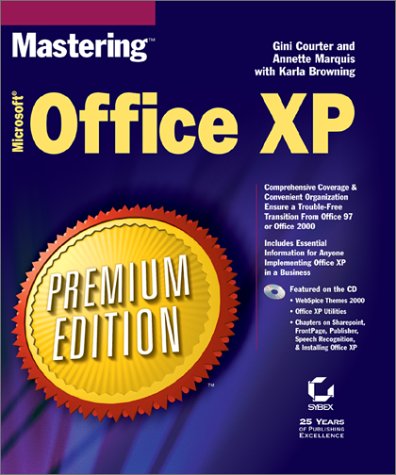 Book cover for Mastering Microsoft Office X Premium Edition