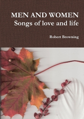 Book cover for MEN AND WOMEN Songs of love and life