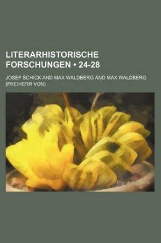 Cover of Literarhistorische Forschungen (24-28)