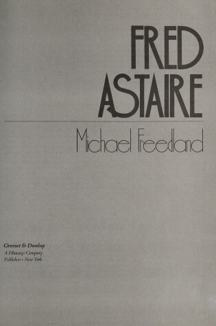 Cover of Fred Astaire