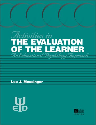 Cover of Activities in the Evaluation of the Learner