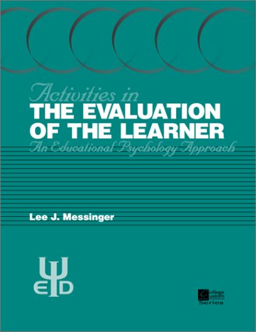 Book cover for Activities in the Evaluation of the Learner