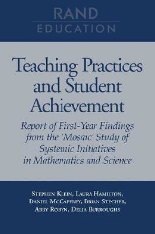 Cover of Teaching Practices and Student Achievement