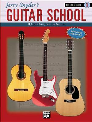 Book cover for Jerry Snyder's Guitar School, Ensemble Book 1