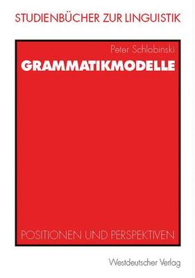 Book cover for Grammatikmodelle