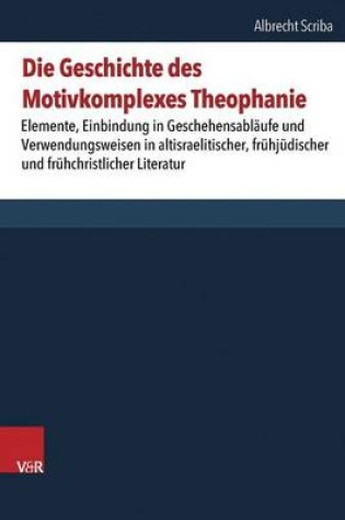 Cover of Geschichte Des Motivkomplexes Theophanie