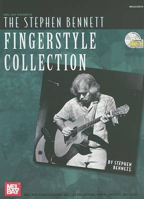 Book cover for The Stephen Bennett Fingerstyle Collection