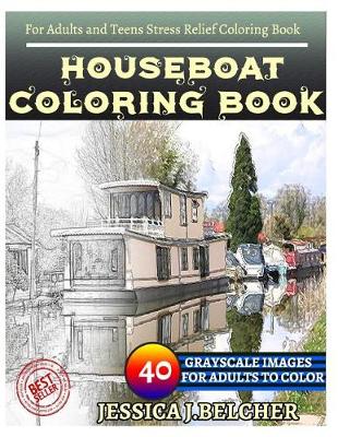 Book cover for HOUSEBOAT Coloring Books