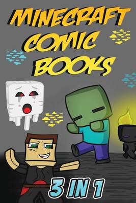 Book cover for Minecraft Comic Books