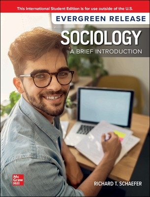 Book cover for Sociology: A Brief Introduction: 2024 Release ISE