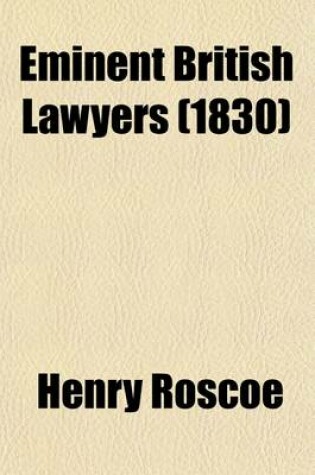 Cover of Eminent British Lawyers