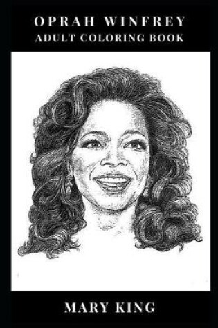 Cover of Oprah Winfrey Adult Coloring Book