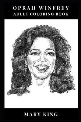 Cover of Oprah Winfrey Adult Coloring Book