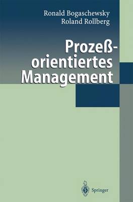 Book cover for Prozeßorientiertes Management