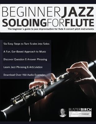 Book cover for Beginner Jazz Soloing for Flute