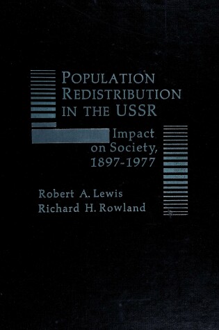 Cover of Population Distribution in the U.S.S.R.