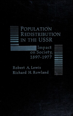 Book cover for Population Distribution in the U.S.S.R.