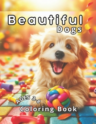 Cover of Beautiful Dogs Coloring Book