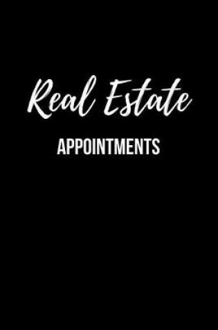 Cover of Real Estate Appointments
