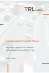 Book cover for Highways England 2018 National Deflectograph Accreditation Trial