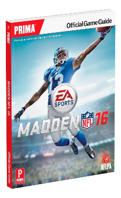 Book cover for Madden NFL 16 Official Strategy Guide