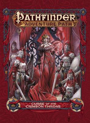 Book cover for Pathfinder Adventure Path: Curse of the Crimson Throne