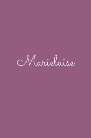 Cover of Marieluise