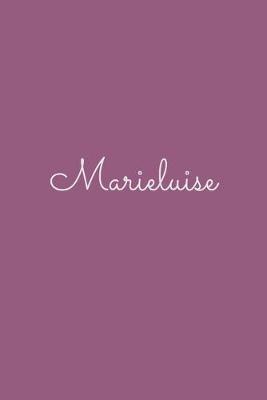 Book cover for Marieluise