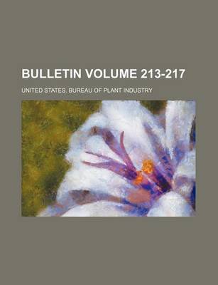 Book cover for Bulletin Volume 213-217