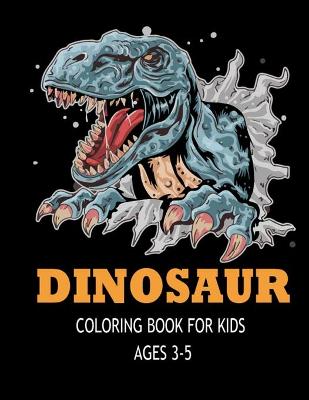 Book cover for Dinosaur Coloring Books for Kids Ages 3-5