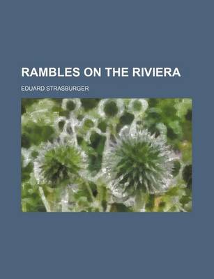 Book cover for Rambles on the Riviera